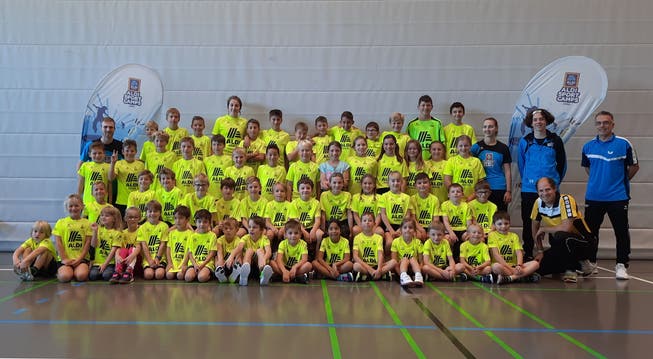 59 Kinder nehmen am Polysport-Camp in Aadorf teil. 