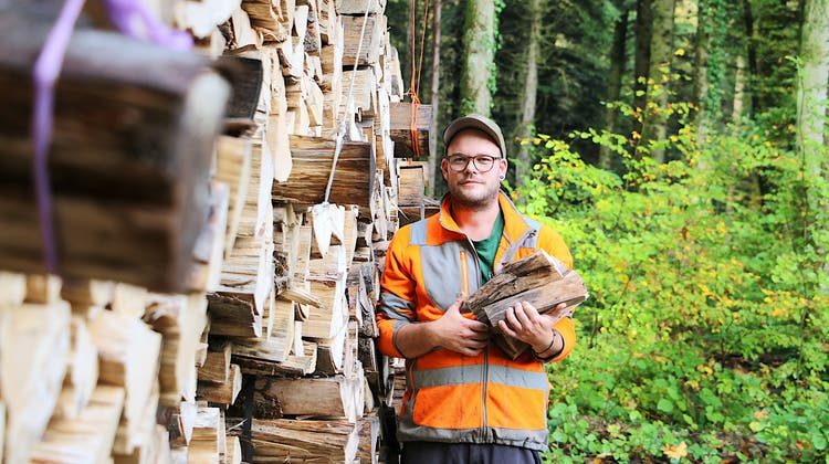 Fabian Bugmann, Leiter des Forstbetriebes Mettauertal-Schwaderloch, hat den neuen Forstbetrieb Jura-Rhein mit vorbereitet. (dka (21. Oktober 2022))