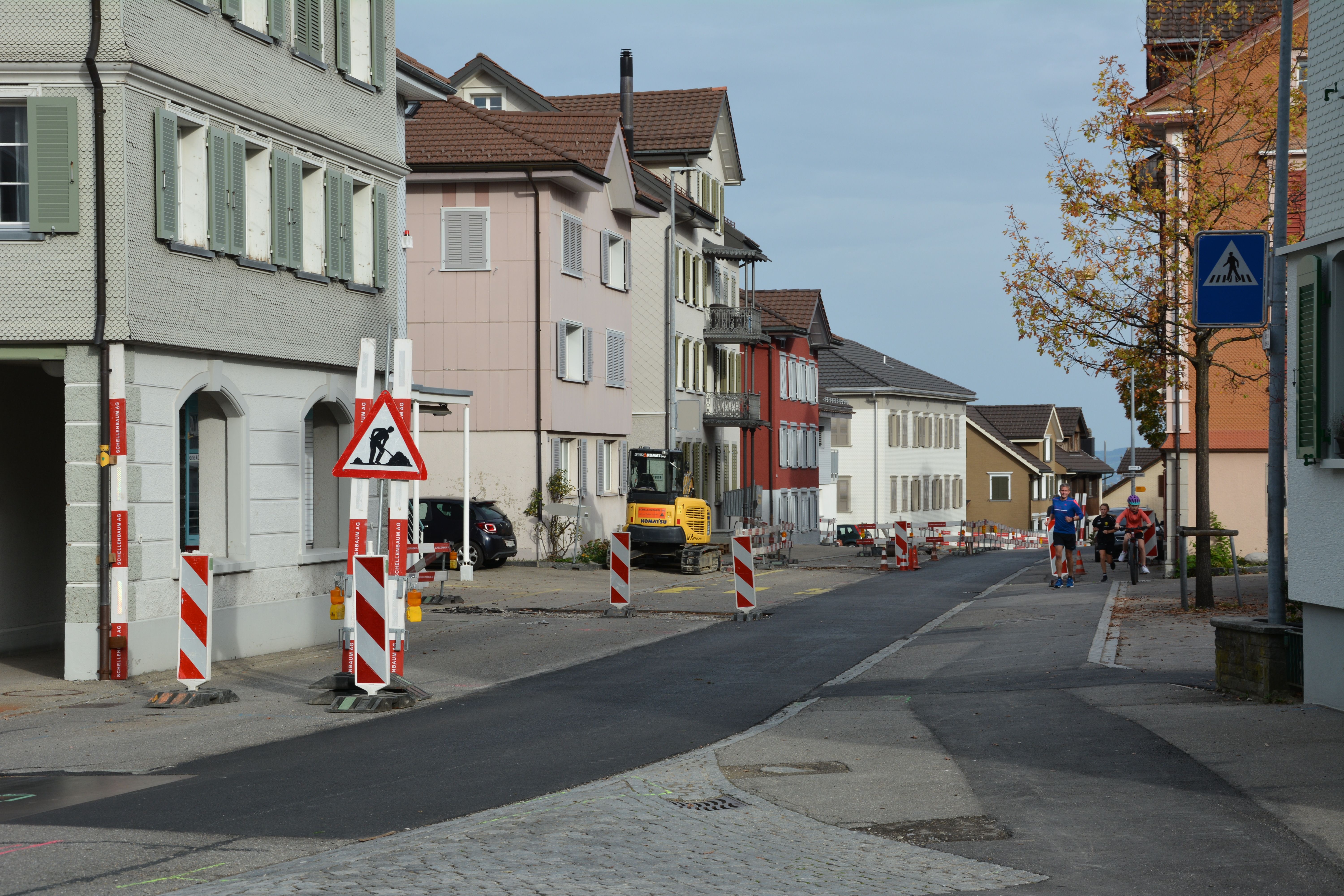 Die Zweite Etappe Des Kirchberger Fernwärmenetzes Ist Fertig.