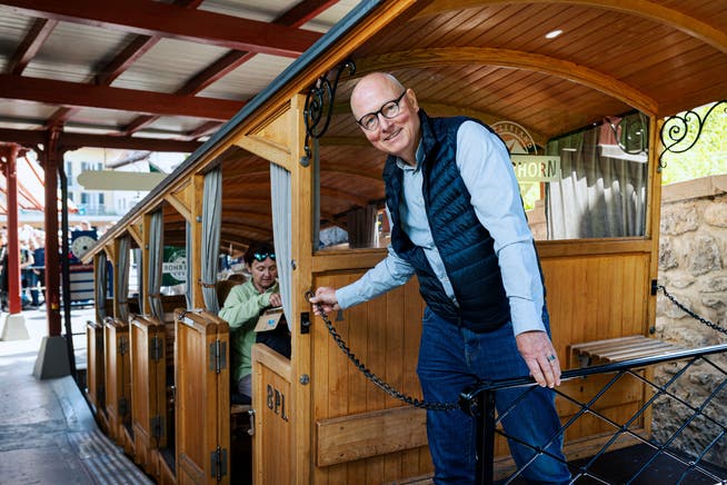 Jürg Balsiger ist seit 25 Jahren Direktor der Stanserhorn-Bahn und tritt in einem Jahr zurück.