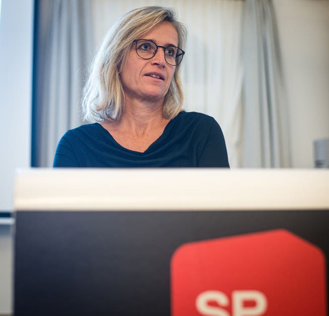 Katrin Alder, die bislang einzige Kandidatin für die Nachfolge von Regierungsrat Paul Signer.