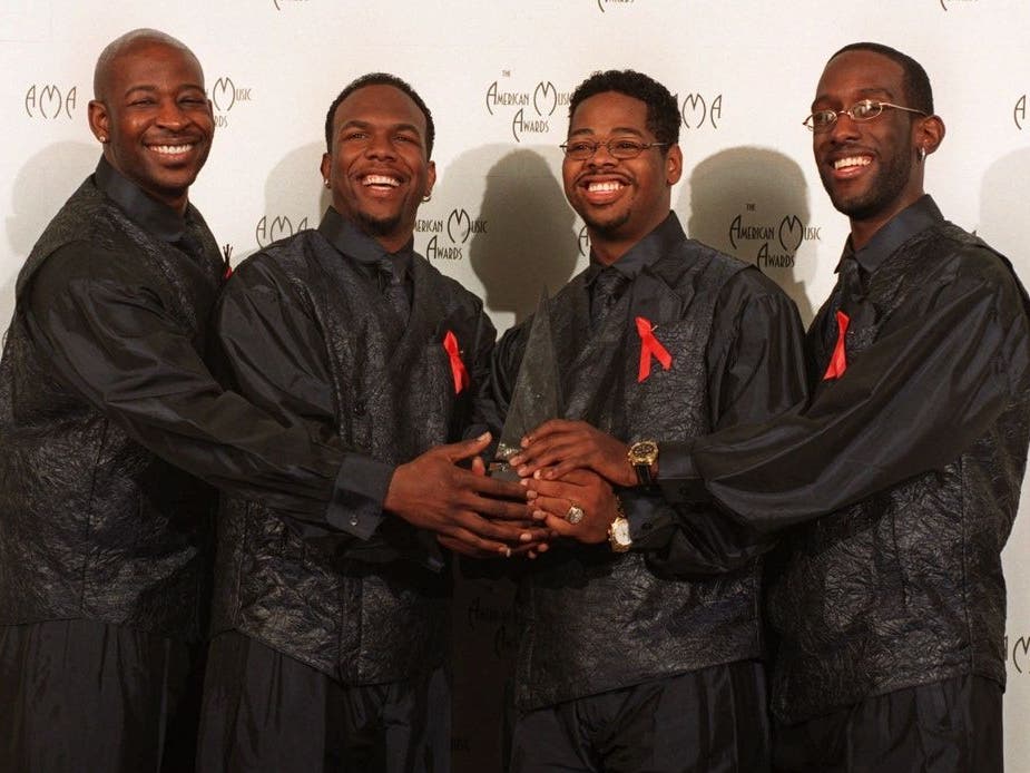 Boyz II Men überzeugten ab 1988 durch engelsgleiche Harmonien und weniger mit Tanzeinlagen. Sie sind nach wie vor aktiv.