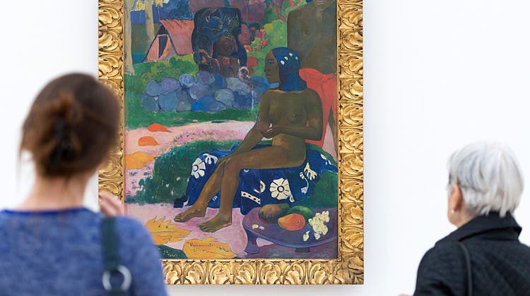 Eines der Gemälde in der erfolgreichsten Ausstellung: Paul Gauguins «Vairaumati te ioa» aus dem Jahr 1892. (Georgios Kefalas/Keystone)