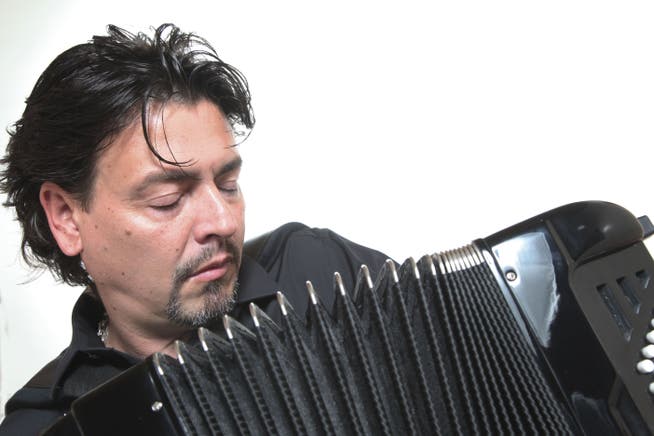 Bekannt als stilistisch vielseitiger Akkordeonist: Goran Kovacevic.