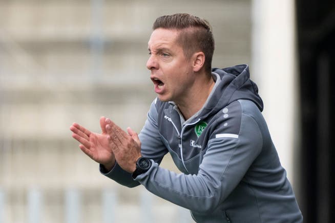 Marco Hämmerli, Trainer der St.Galler U21-Mannschaft.