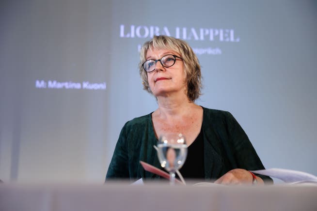 Lioba Happel las an den diesjährigen Solothurner Literaturtagen aus «Pommfritz».
