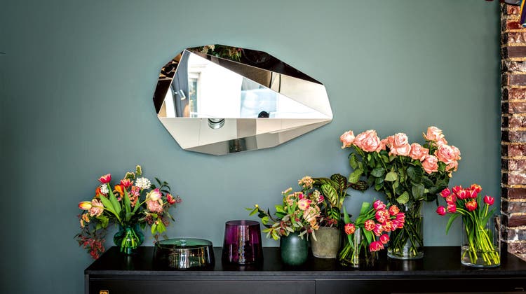 Grosse Spiegel sind in: So setzen sie die glamourösen Einzelstücke perfekt in Szene