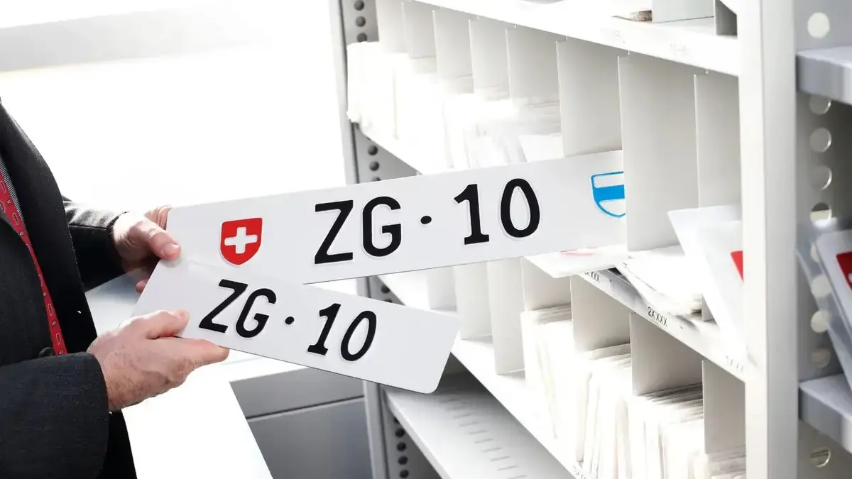 ZG 10 bleibt teuerste Autonummer der Schweiz
