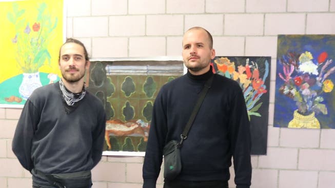 Vincent Scarth war Schüler an der Kanti: Zusammen mit Lorenz Boskovic unterrichtet er und ist künstlerisch tätig.
