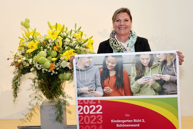 Nimmt den Preis des Kantons Solothurn und den Innovationspreis entgegen: Michaela Truffer vom Kindergarten Bühl 2 in Schönenwerd.