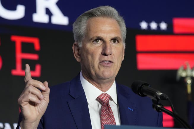 Kevin McCarthy spoke ahead of the election of 60 seats his Republican party would win - now it's probably fewer than 10.