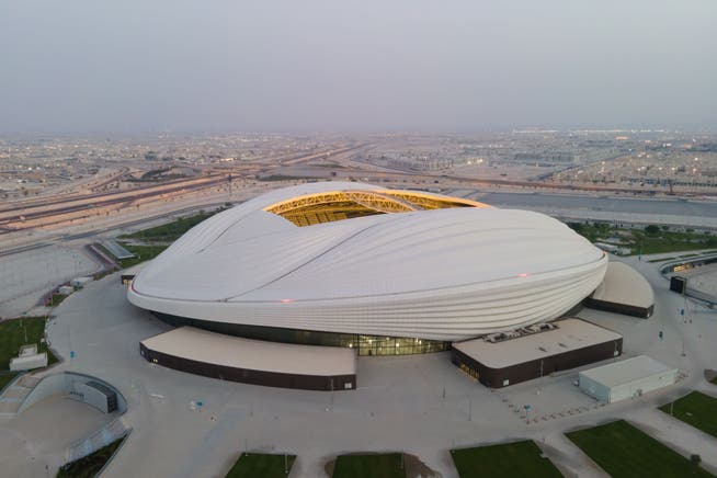Eines der Stadien der WM 2022: Das Al Janoub Stadion.