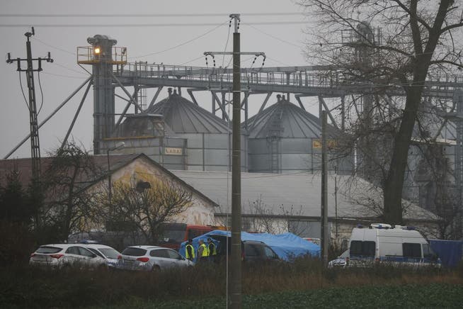 Investigations are ongoing at the crash site in the Polish border village of Przewodow.