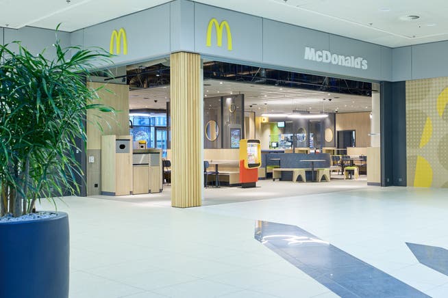 Die neue McDonald’s-Filiale im Pilatusmarkt.