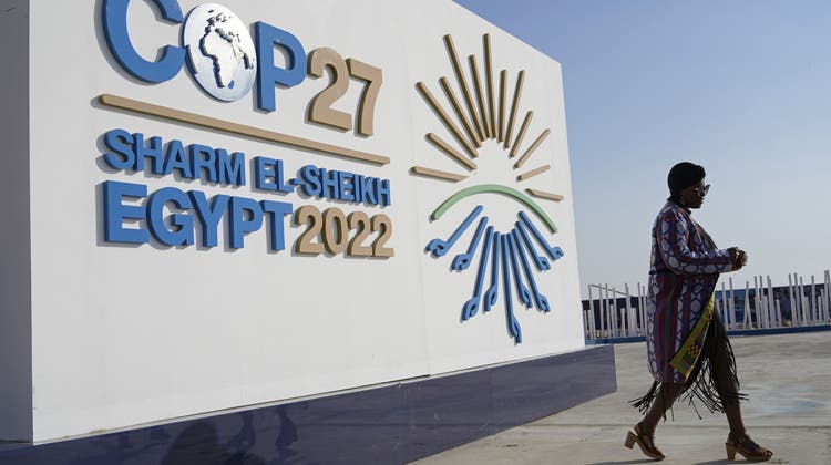 Die Weltklimakonferenz in Ägypten endet offiziell am Abend des 18. November. (Bild: Peter Dejong / ap)