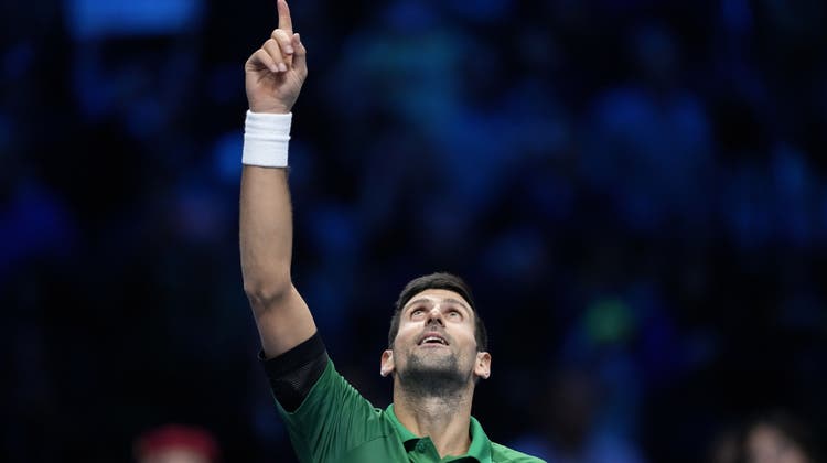 Djokovic triumphiert in Turin. (Antonio Calanni / AP)