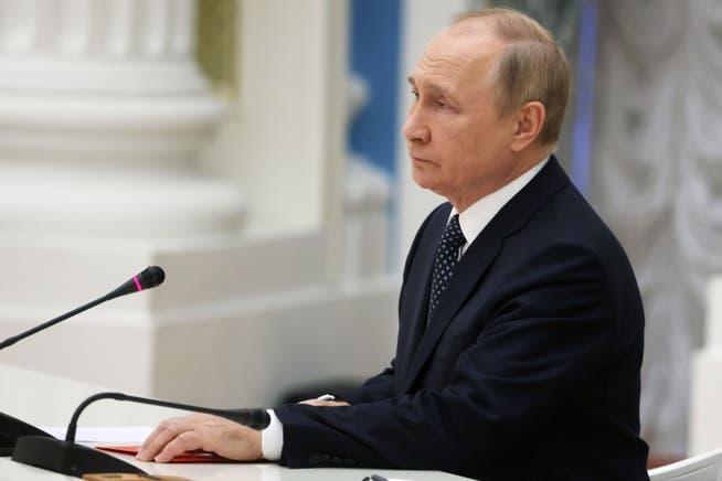 Sind seine Tage bald gezählt? Russlands Präsident Wladimir Putin.