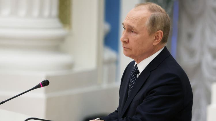 Sind seine Tage bald gezählt? Russlands Präsident Wladimir Putin. (Mikhail Metzel / AP)