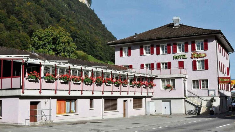 Das Hotel Alpina Einhorn in Wolfenschiessen. (Bild: PD)