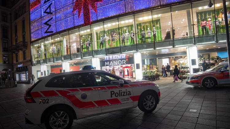 Der mutmasslich terroristische Anschlag in Lugano schockierte im November 2020 die Schweiz. (Keystone)