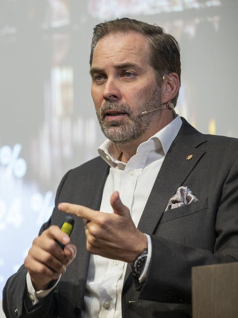 Martin Nidger, Swiss Tourism Director.