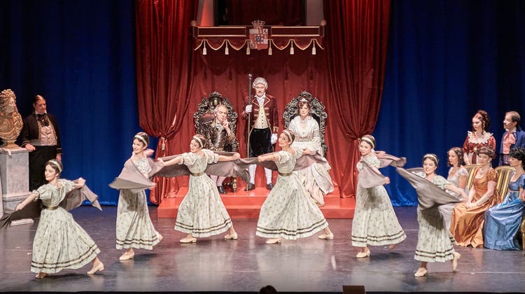 Die Operettenbühne Bremgarten feierte am 23. März 2019 eine gelungene Premiere ihrer Saison 2019. Auf die Bühne gelangte «Paganini», ein eher selten gespieltes Werk von Franz Lehár. (Bild: Andre Juchli)
