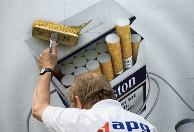 Wie künftig für Tabakprodukte geworben werden kann, ist in der Schweiz höchst umstritten.