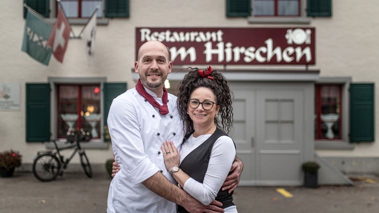 Wirtepaar Andreas und Hedvika Krönert haben nach drei Jahren im «Hirschen» neben dem Blutspendezentrum in St.Fiden einen Schlussstrich gezogen. (Bild: Michel Canonica)
