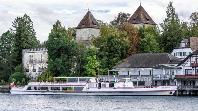 Schloss Gottlieben am Seerhein: Touristen müssen sich bisher mit dem Blick von aussen begnügen.