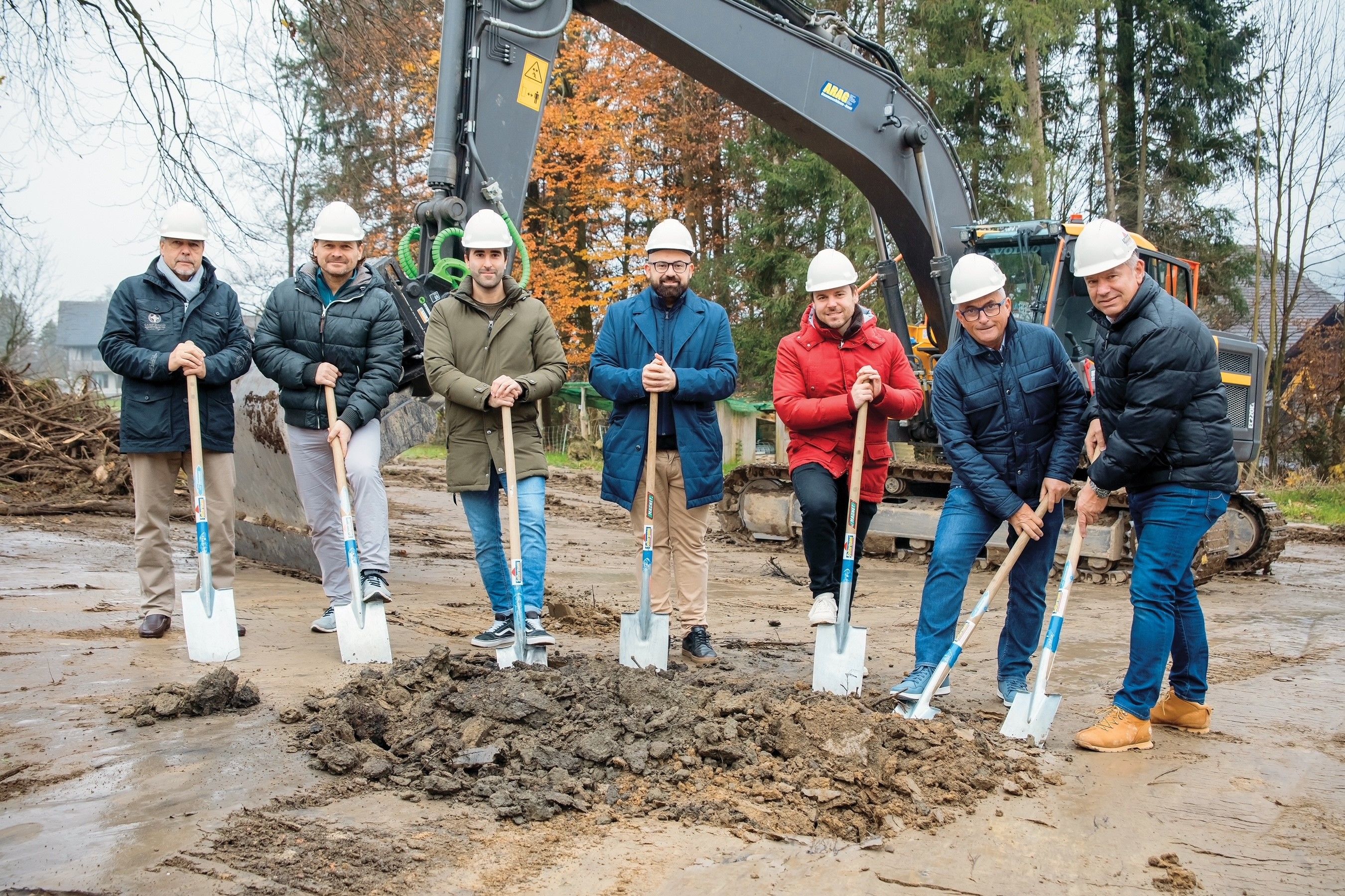 Spatenstich Bei 9,1-Millionen-Projekt In Oberkulm Erfolgt