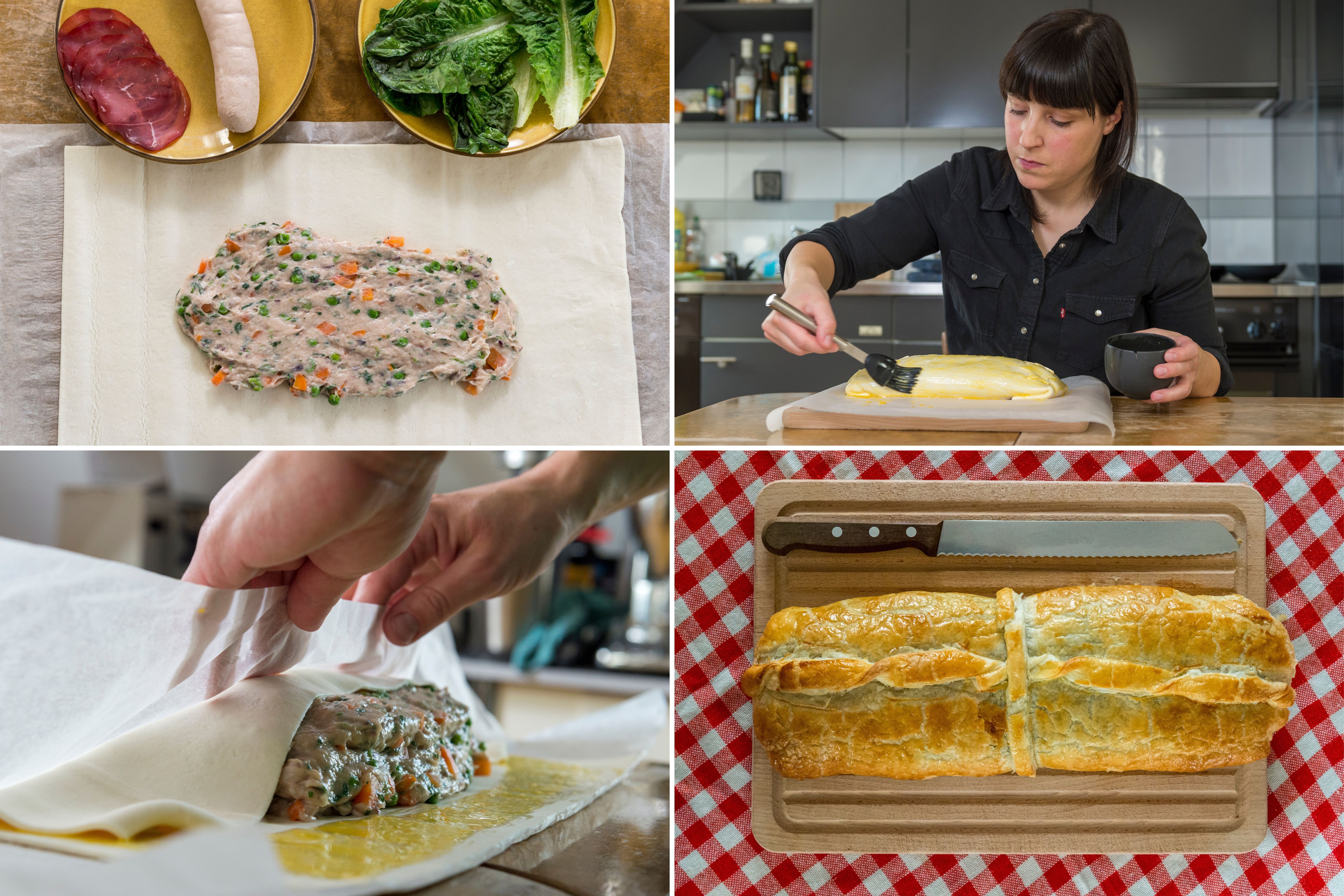 Filet im Teig: Vegetarische Alternativen