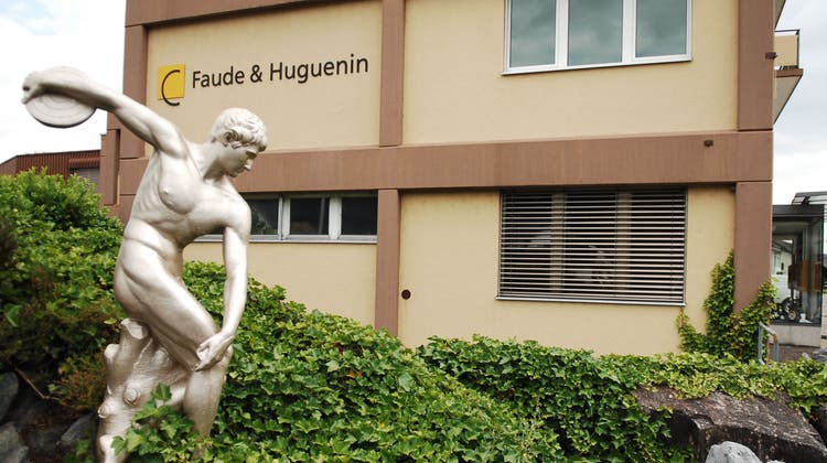 Bis 2013 hatte die Firma Faude & Huguenin AG ihren Sitz in Gippingen. (AZ-Archiv)