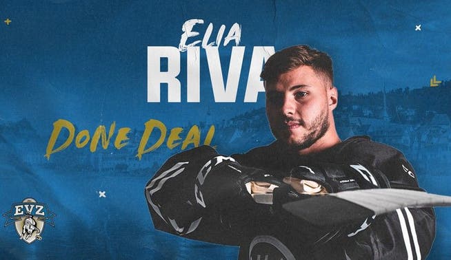 Elia Riva spielt ab kommender Saison beim EV Zug.