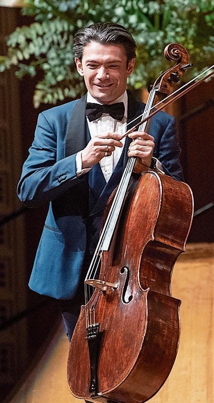 Gautier Capuçon im Konzert Anfang 2022 mit dem Luzerner Sinfonieorchester.