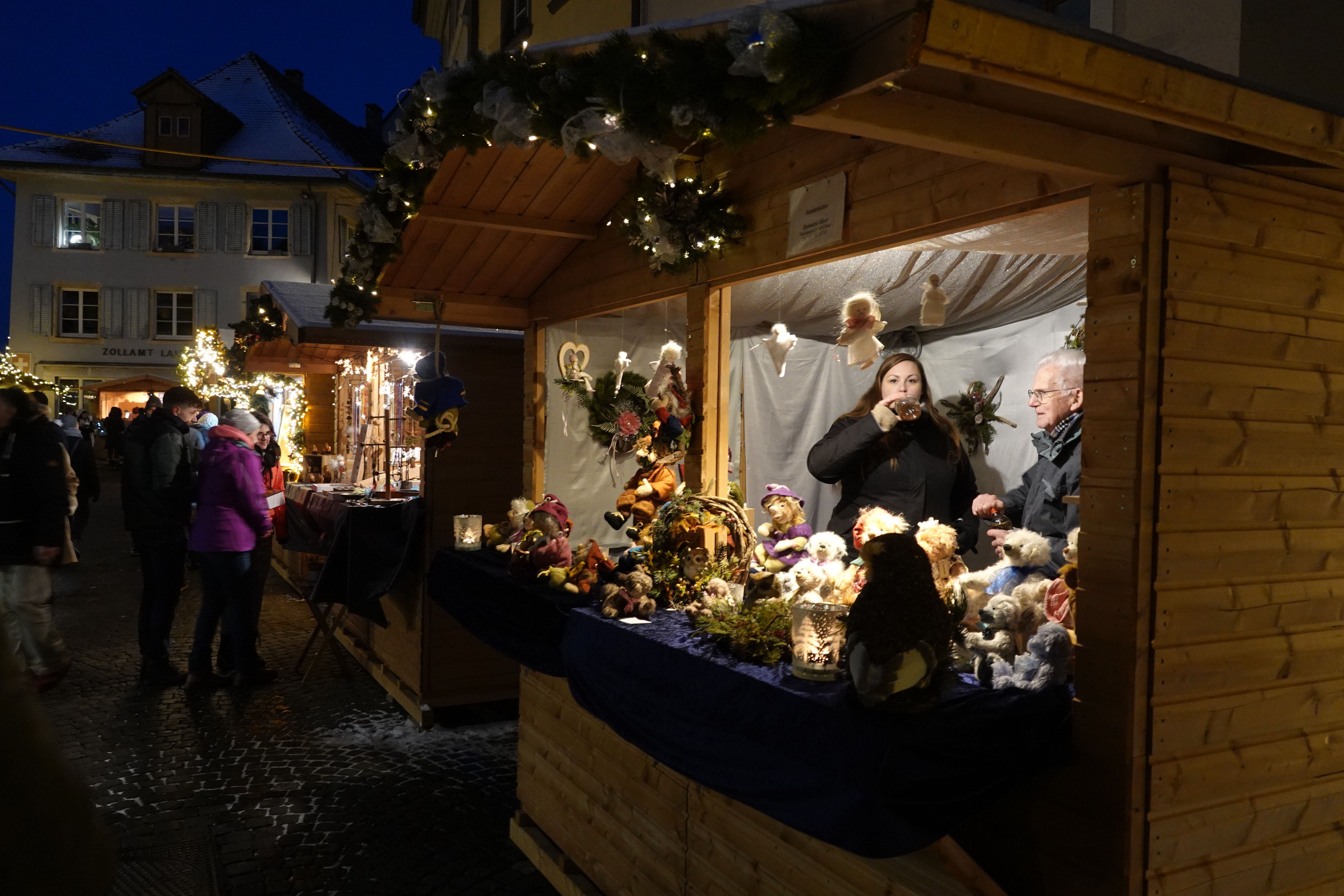 Laufenburg lockte am Wochenende mit der grenzüberschreitenden «Altstadtweihnacht».