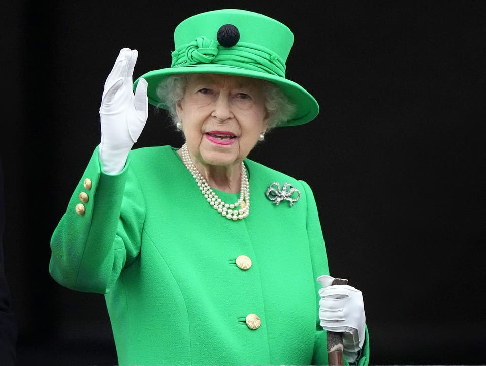 8. September: Queen Elizabeth II. (96), hier im Juni 2022, ist auf Schloss Balmoral in Schottland verstorben.