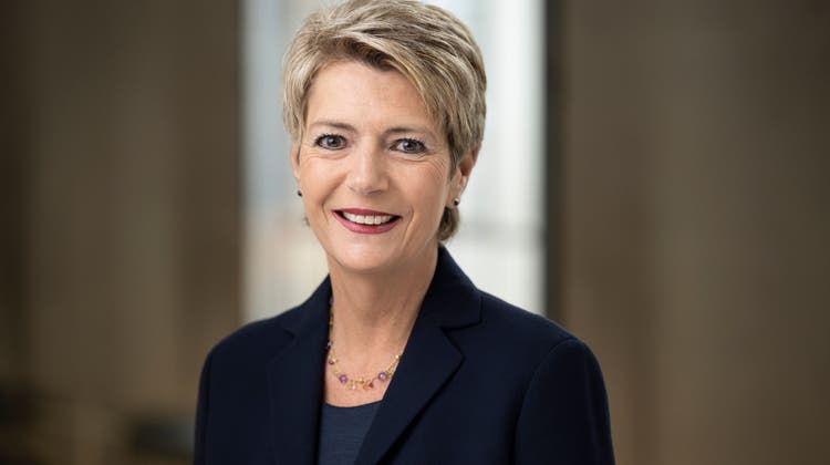 Karin Keller-Sutter, Bundesrätin. (Bild: Alessandro Della Valle / Keystone)