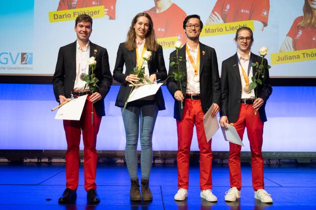 Diese Aargauer Lernende haben 2022 bei den World Skills Medaillen gewonnen. 