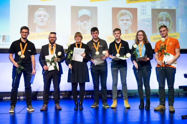 Diese Aargauer Lernende haben 2022 bei den Swissskills eine Goldmedaille gewonnen.