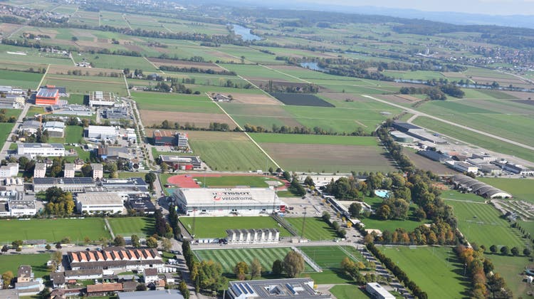Perimeter des kantonalen Masterplans Arbeitsplatzgebiet Grenchen Bettlach. (Zvg / Solothurner Zeitung)