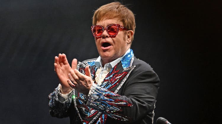 Auch diesen Mann gibt’s bald nur noch als Tonträger: Elton John auf seiner «Farewell Yellow Brick Road»-Tournee. (Stephen J. Cohen / Getty Images North America)