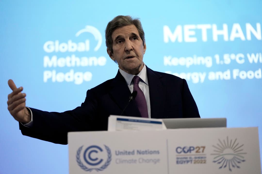 ... John Kerry, Klimabeauftragter der USA, ...
