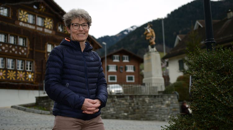 Claudia Gisler-Walker ist Gemeindepräsidentin in einem Dorf, in dem der Schweizer Nationalheld eine zentrale Rolle spielt. (Bild: Urs Hanhart (Bürglen, 4. Januar 2023))