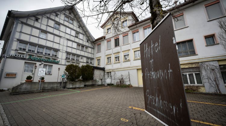 Ein Reichsbürgersympathisant hat den Appenzellerhof gekauft und hält dort nun Seminare ab. (Bild: Ralph Ribi)