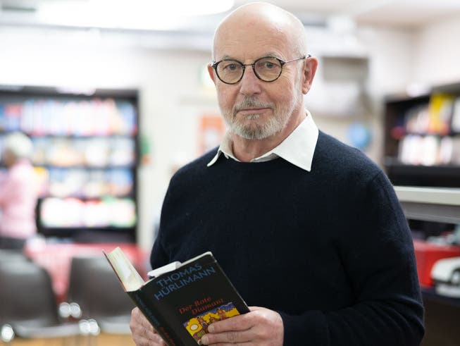 Mit seinem aktuellen Roman «Der rote Diamant» war der Zuger Autor Thomas Hürlimann auf der Shortlist zum Schweizer Buchpreis 2022.