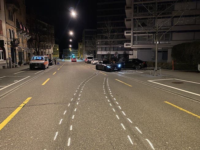 Hier ereignete sich der Unfall.