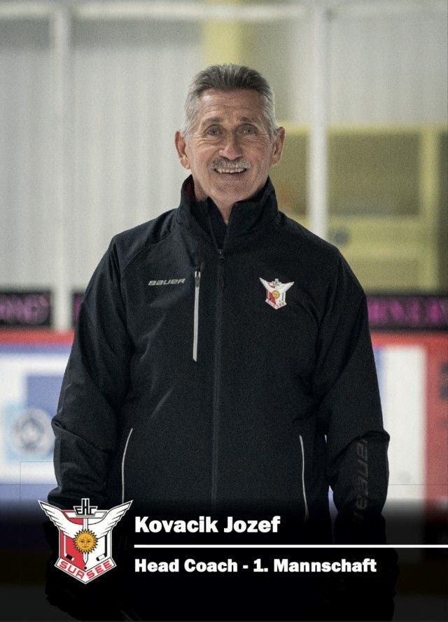 Jozef Kovacik, Coach EHC Sursee.