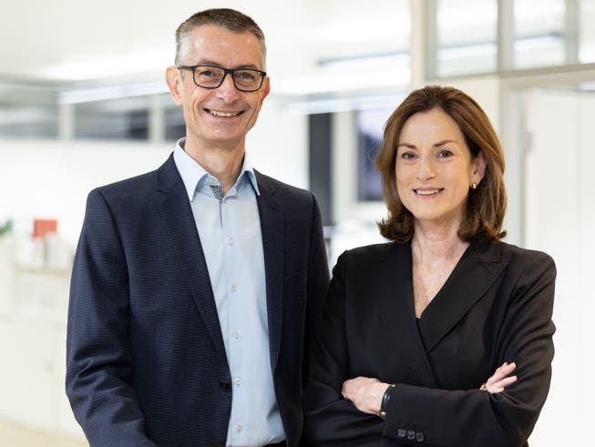 Der neue Geschäftsführer und die neue Präsidentin: Markus Fisch und Alma Mähr.