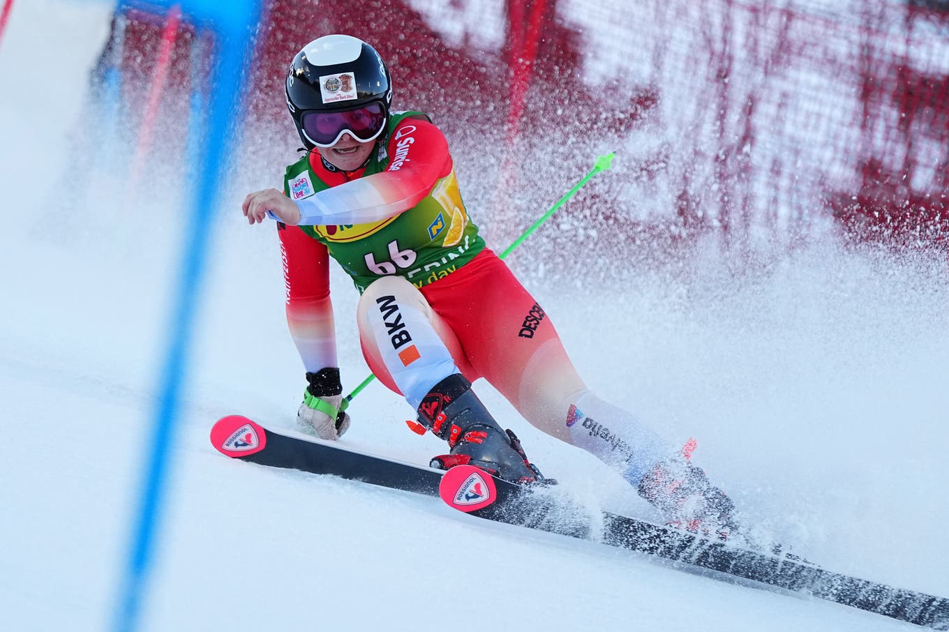 JuniorenWM Ski alpin Stefanie Grob holt Silber im Riesenslalom