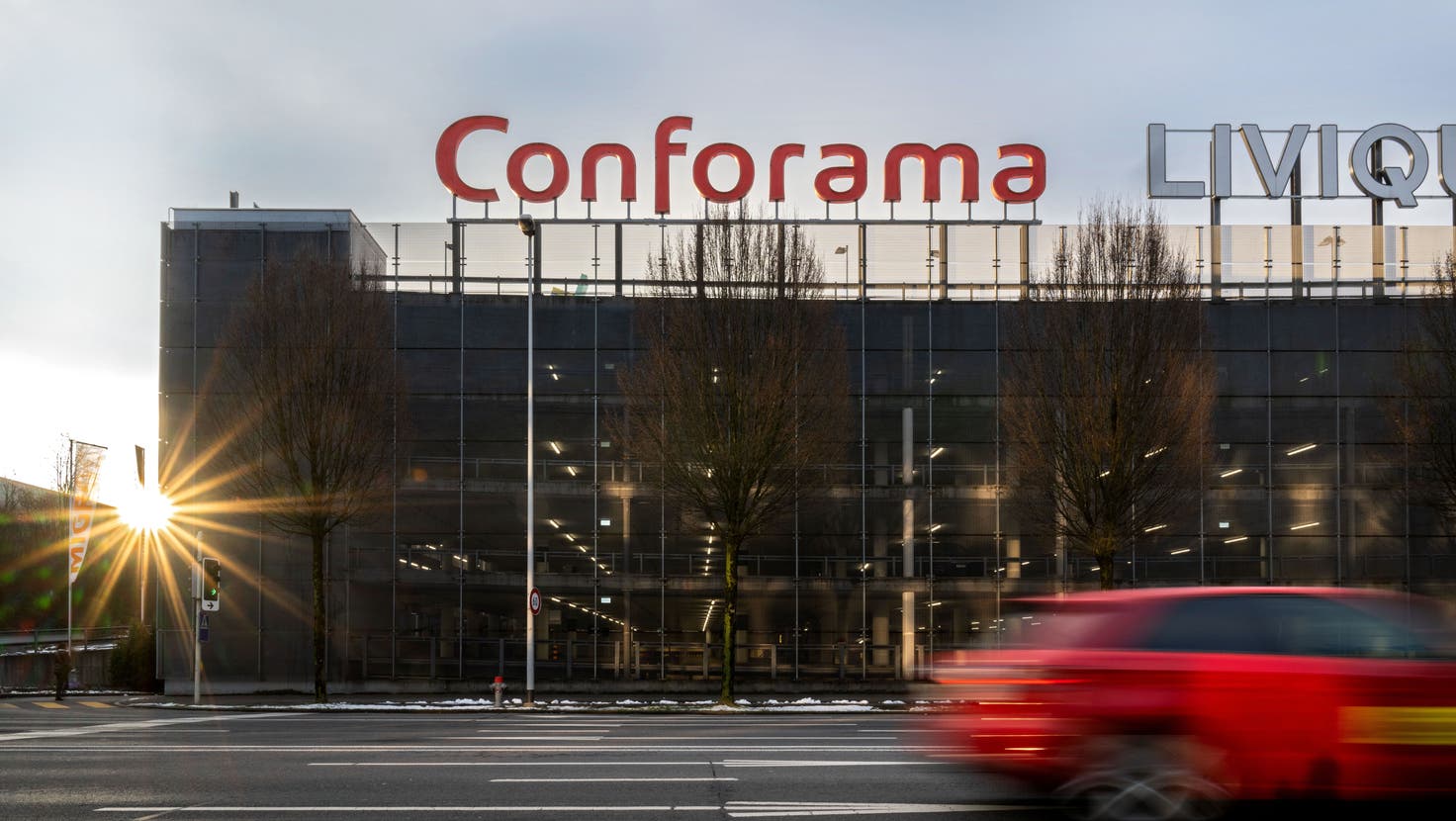 Auch die Conforama-Filiale im Wohncenter in Emmen gehört nun zu XXXLutz. (Bilder: Eveline Beerkircher (24. Januar 2023))